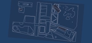 Blueprint overview of the site.