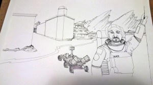 Additional city details and a companion rover