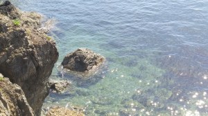 Incredibly clear waters too